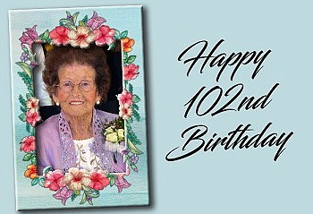 Happy 102nd Birthday Pansy!