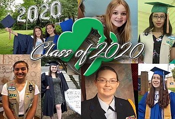 10 Local Girl Scouts Graduate With A Strong Sense Of Self