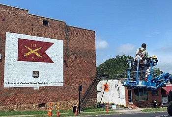Lincolnton Mural Honors National Guard