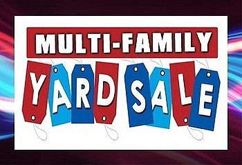 Multi-Family Yard Sale Oct. 29