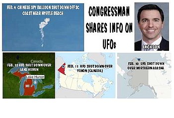 Congressman Shares Info on Balloon, UFOs