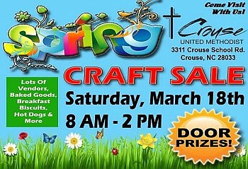 Crouse UMC Spring Craft Sale