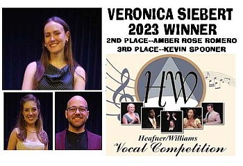 Veronica Siebert Wins Heafner-Williams Vocal Competition