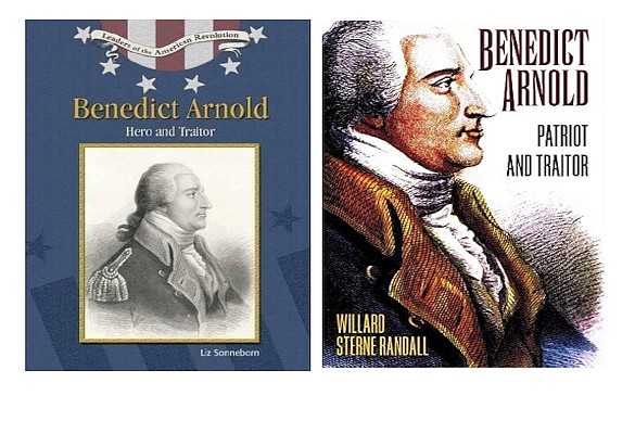 Many books have been written about America's best known traitor; these are two of them.