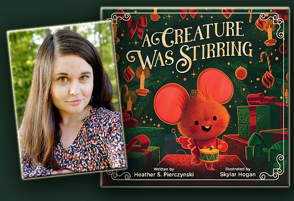 Gaston County Schools social worker Heather Pierczynski is the author of the holiday-themed children’s book “A Creature Was Stirring,” which was released by Harper Collins Publishing in time for the recent Christmas season.