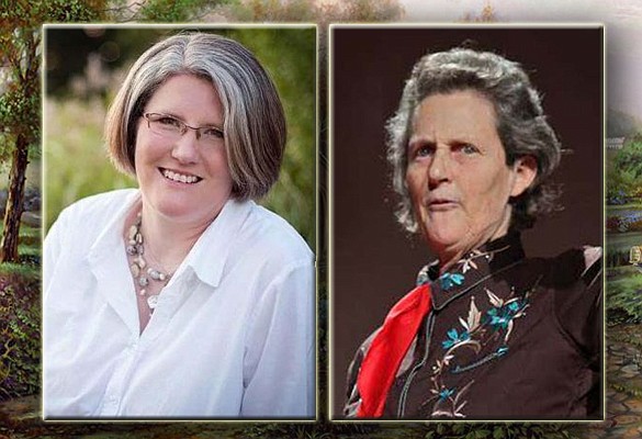 (L-R) Terrie McKee and Dr. Temple Grandin